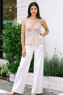 Maya Lace Trim Top