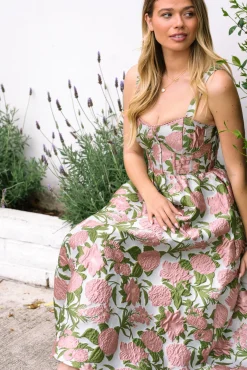 Melody Floral Midi Dress