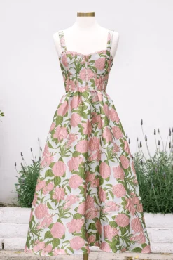 Melody Floral Midi Dress