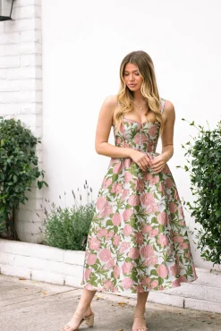 Melody Floral Midi Dress