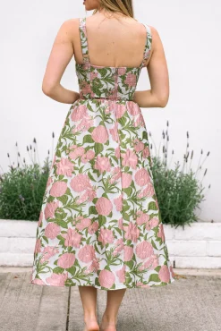Melody Floral Midi Dress