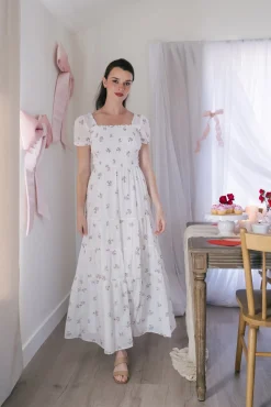 Melrose Smocked Maxi Dress