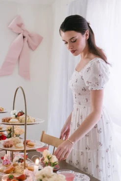 Melrose Smocked Maxi Dress