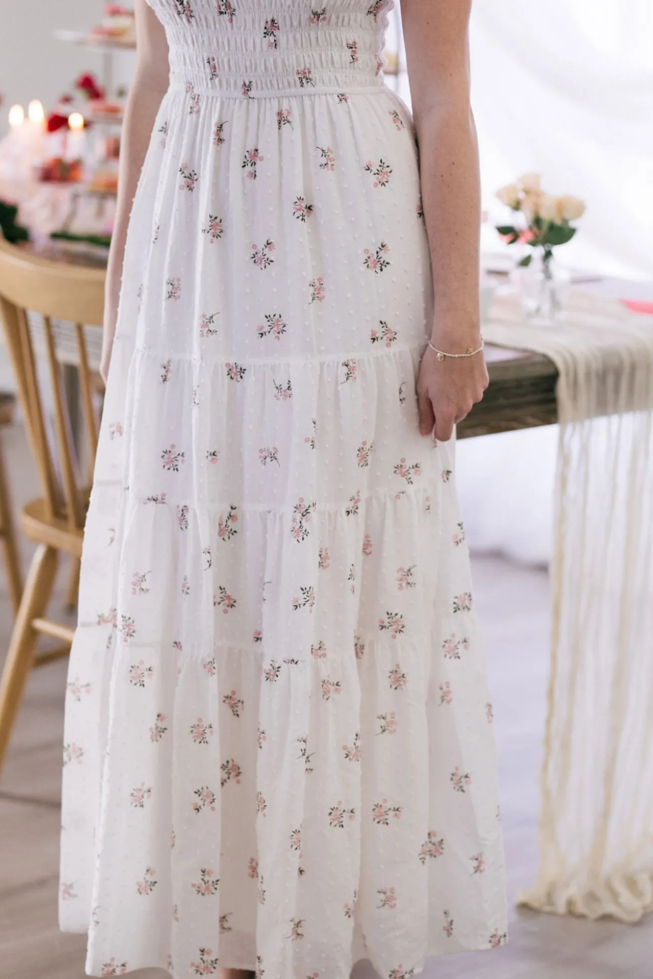 Melrose Smocked Maxi Dress
