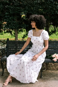 Melrose Smocked Maxi Dress