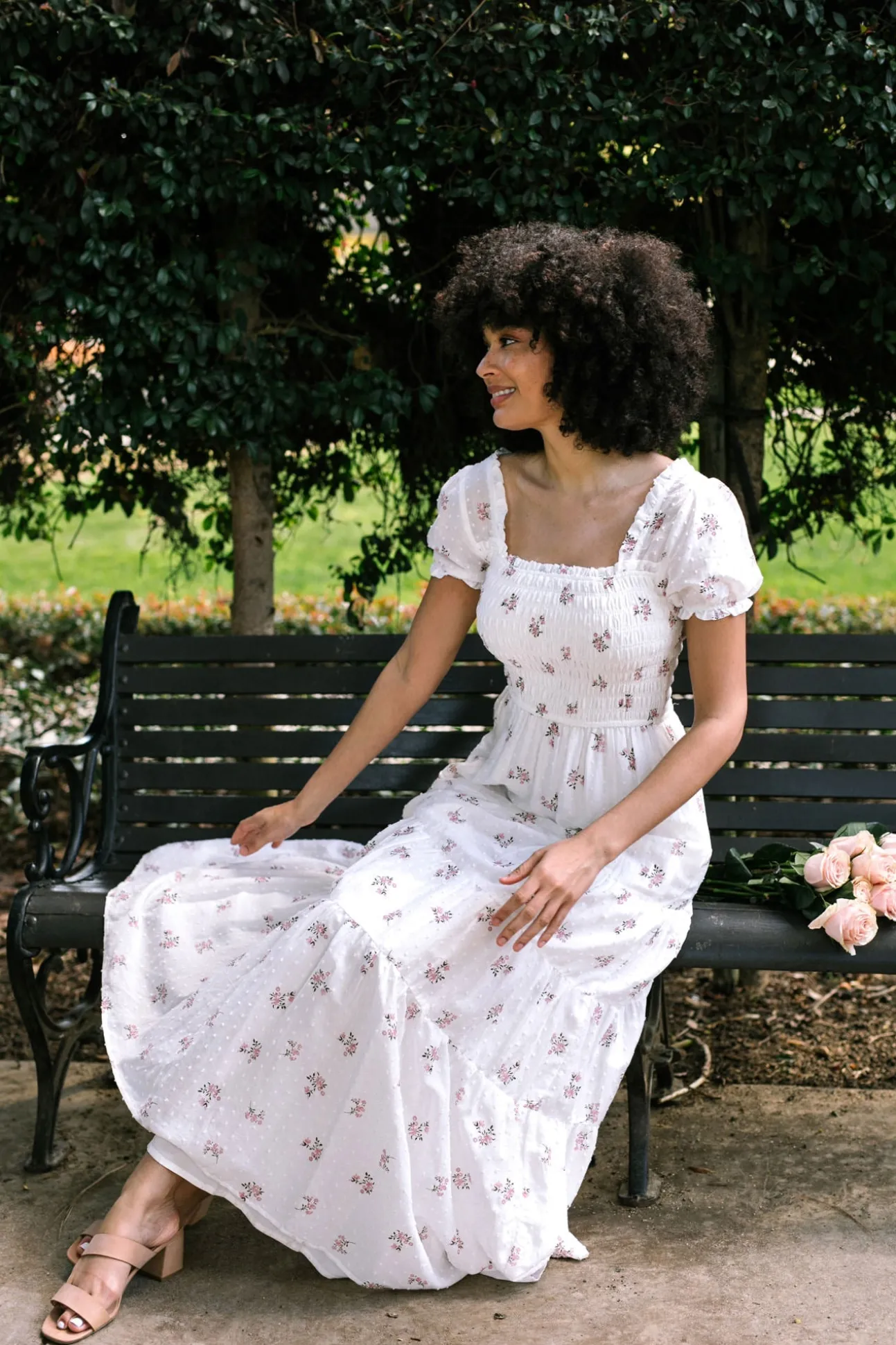 Melrose Smocked Maxi Dress