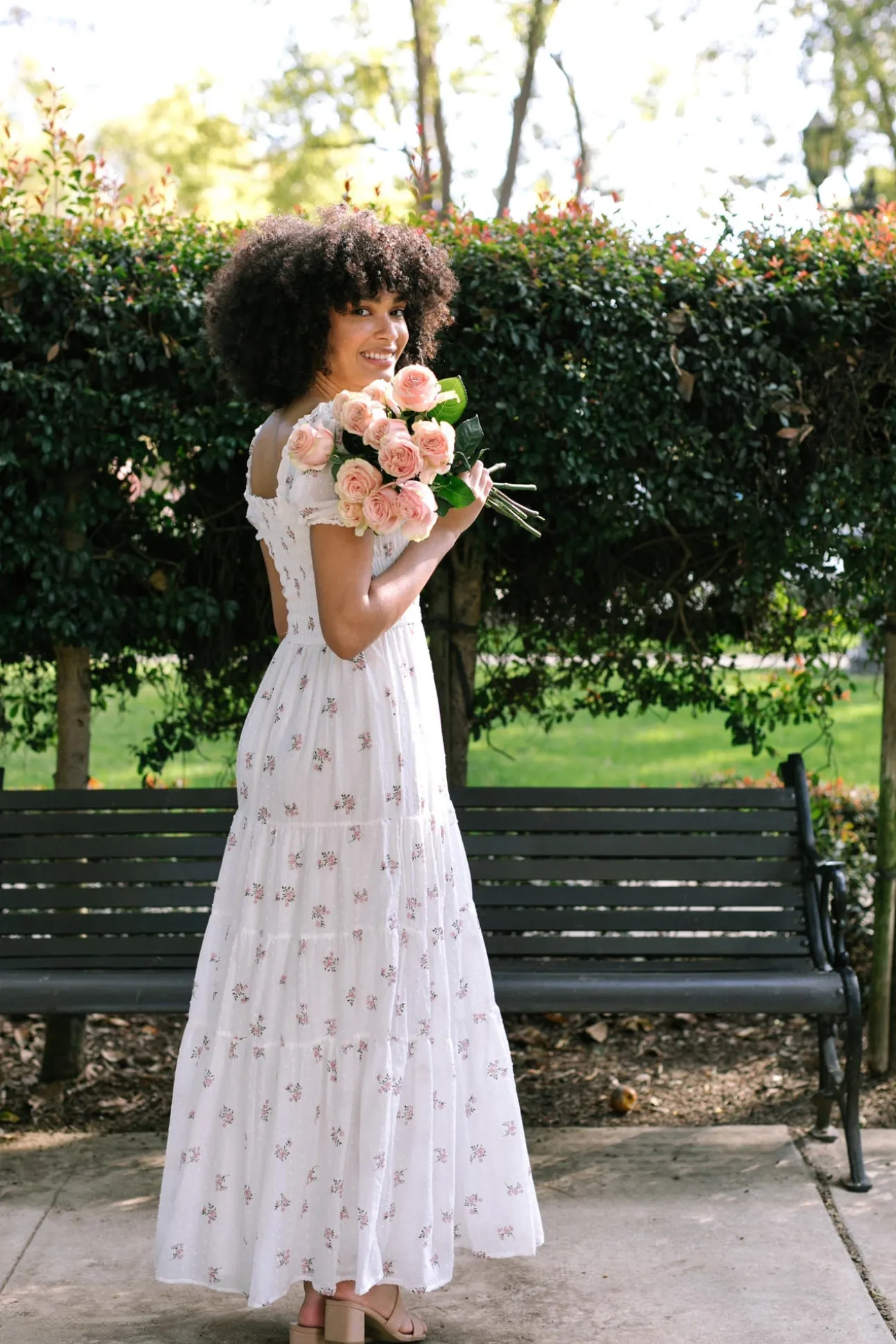 Melrose Smocked Maxi Dress