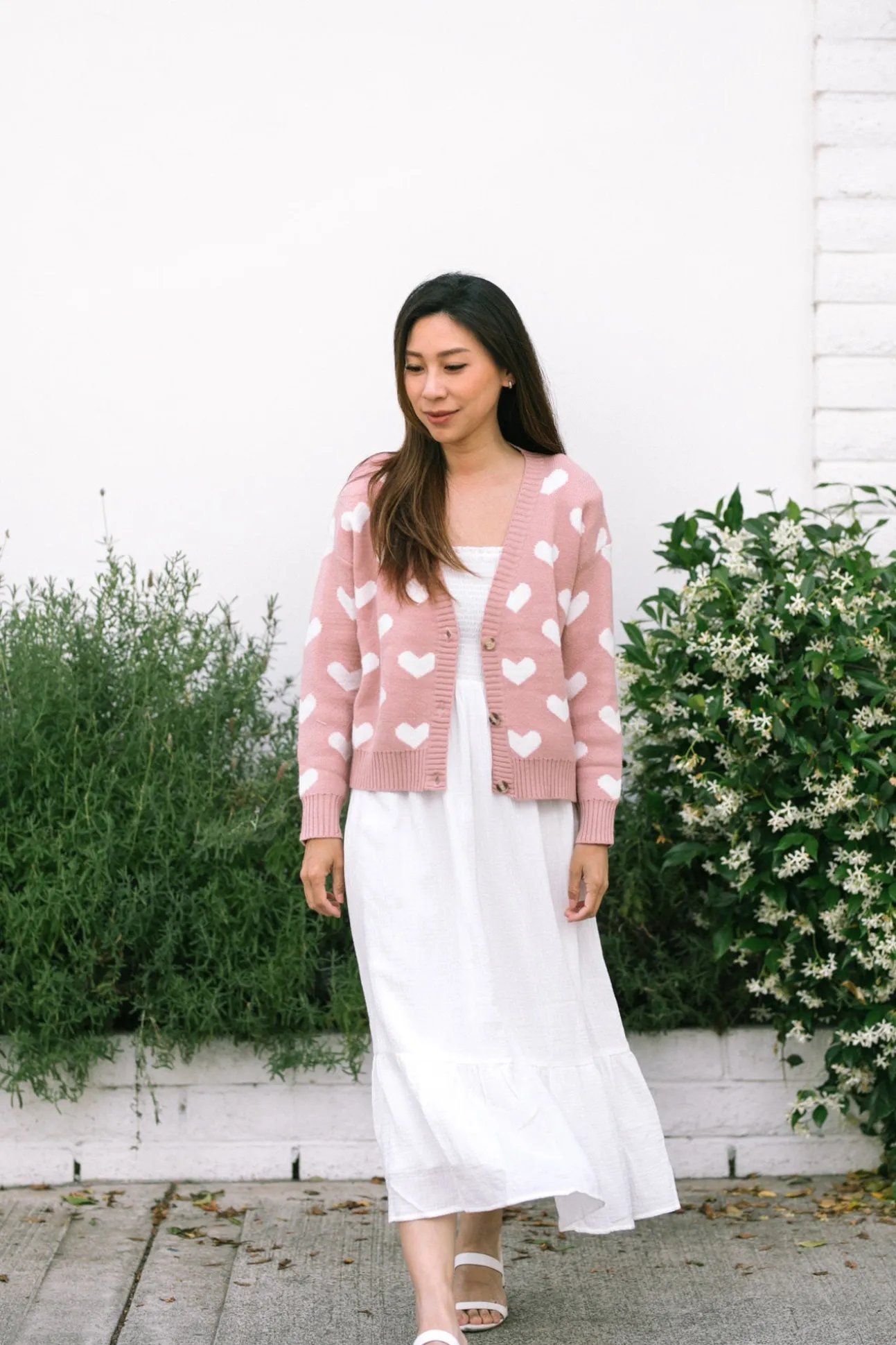 Meredith Heart Cardigan