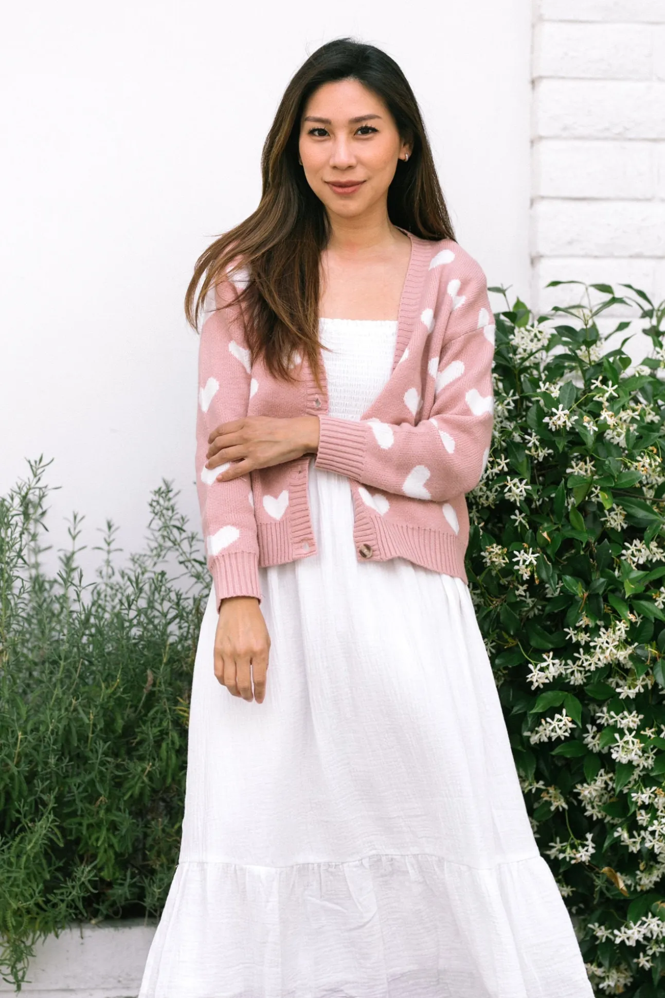 Meredith Heart Cardigan
