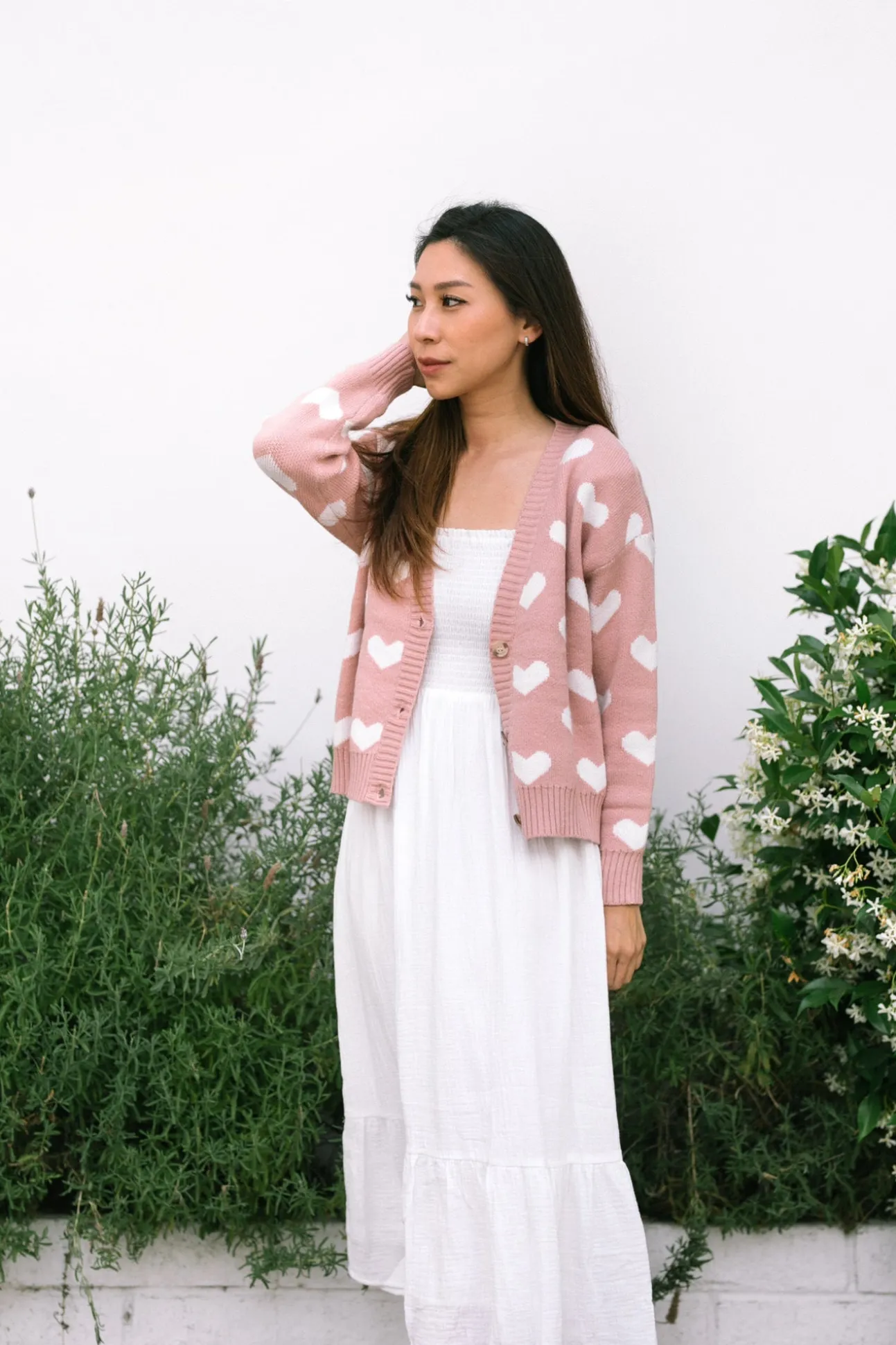 Meredith Heart Cardigan