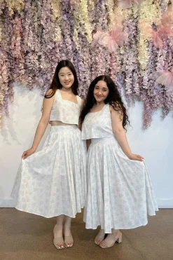 Mindy Floral Skirt Set