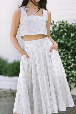 Mindy Floral Skirt Set