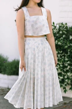 Mindy Floral Skirt Set