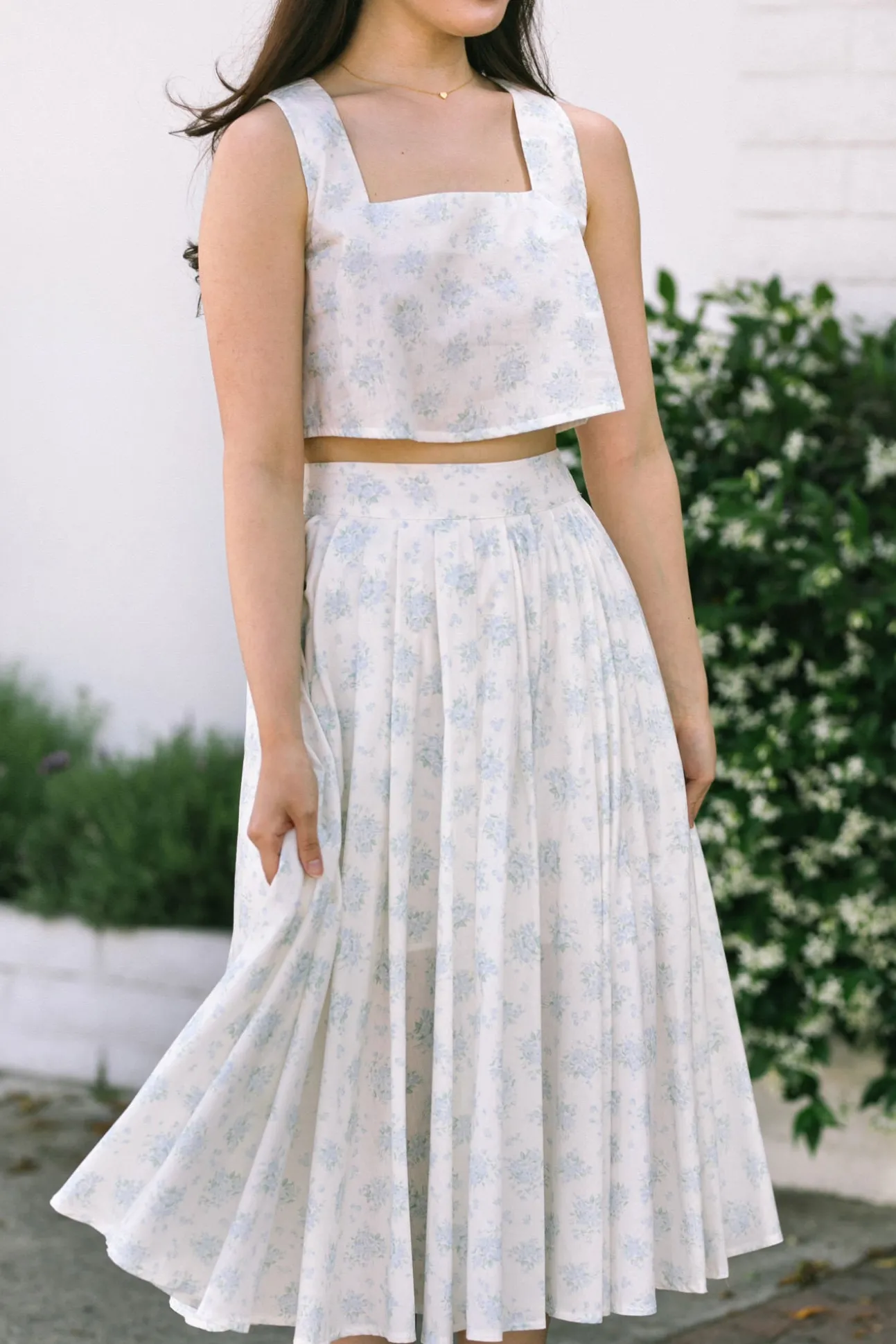 Mindy Floral Skirt Set