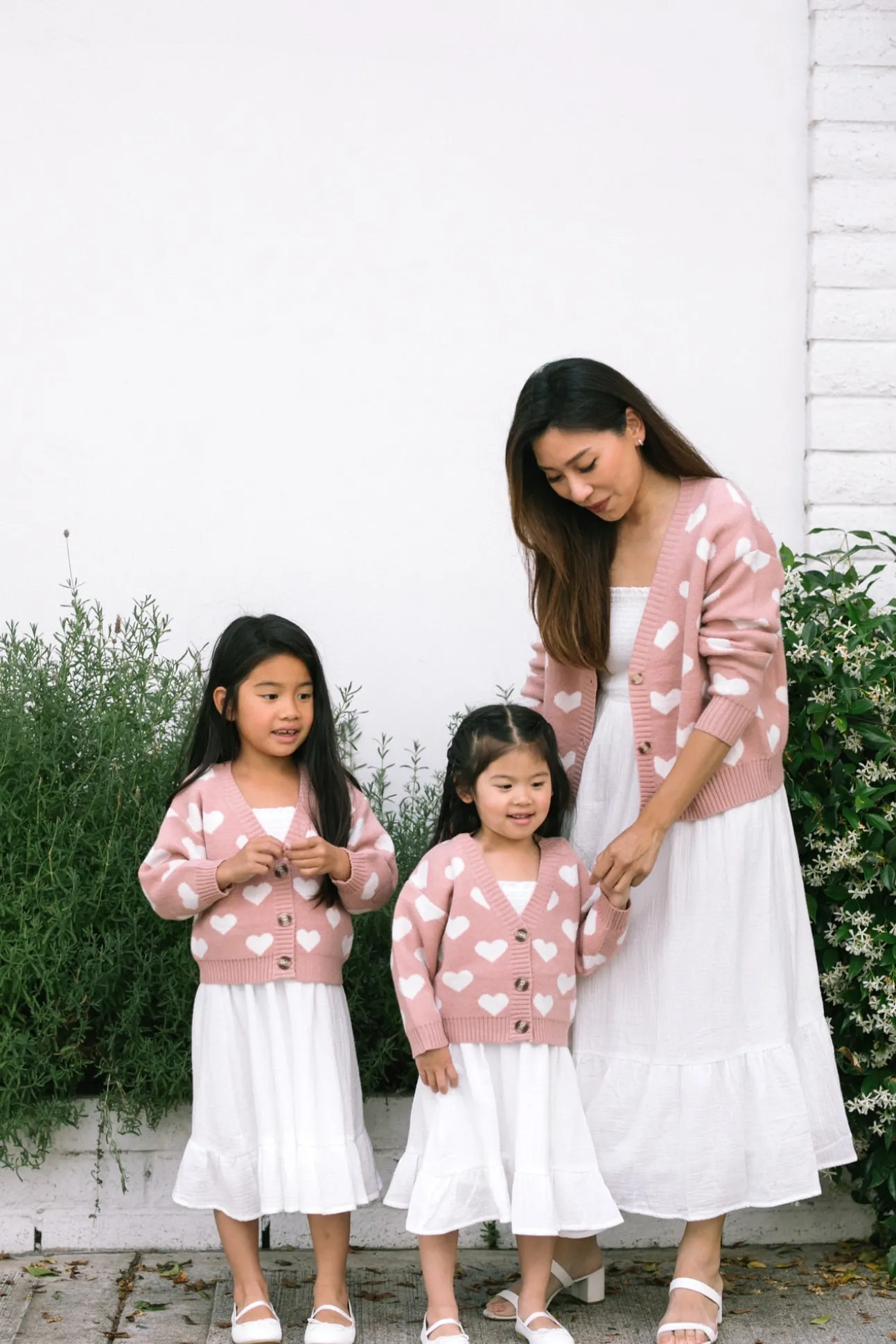 Mini Meredith Heart Cardigan