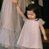 Mini Nadia Dotted Tulle Dress