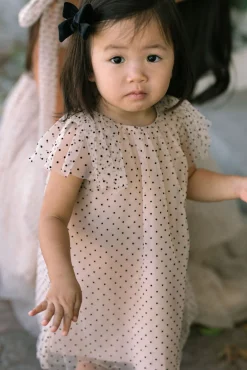 Mini Nadia Dotted Tulle Dress