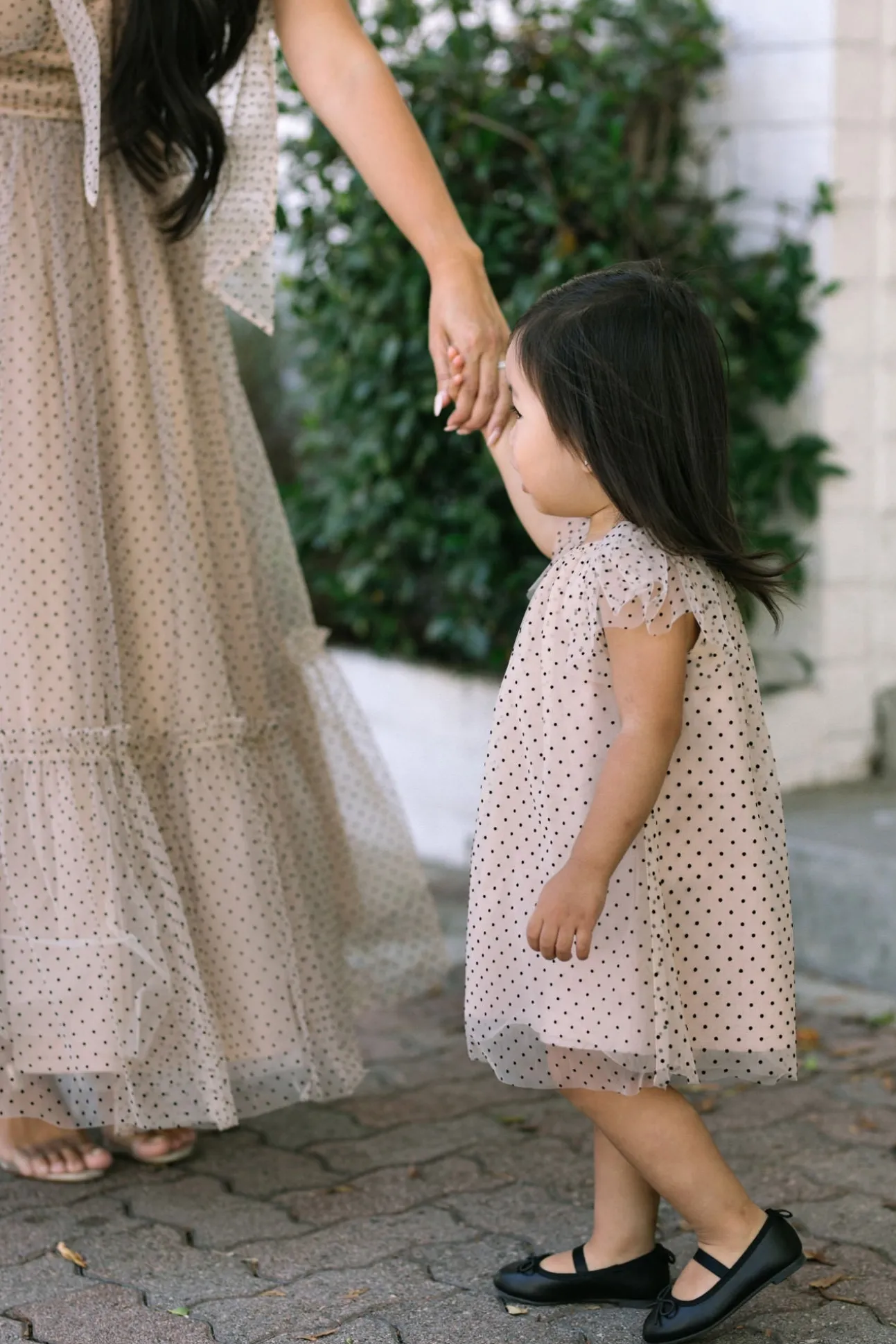 Mini Nadia Dotted Tulle Dress