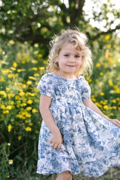 Mini Zoey Smocked Dress
