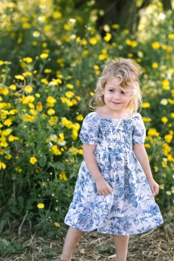 Mini Zoey Smocked Dress