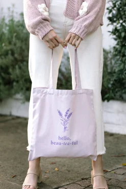 Morning Lavender Tote - Hello Beau-tea-ful