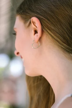 Nina Heart Earrings