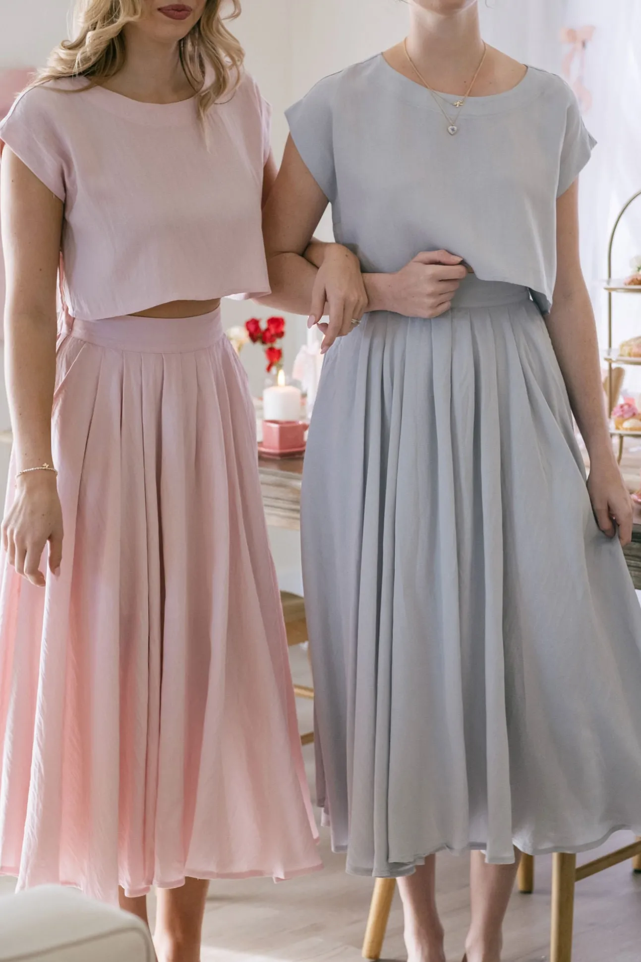 Noemi Two Piece Skirt Set