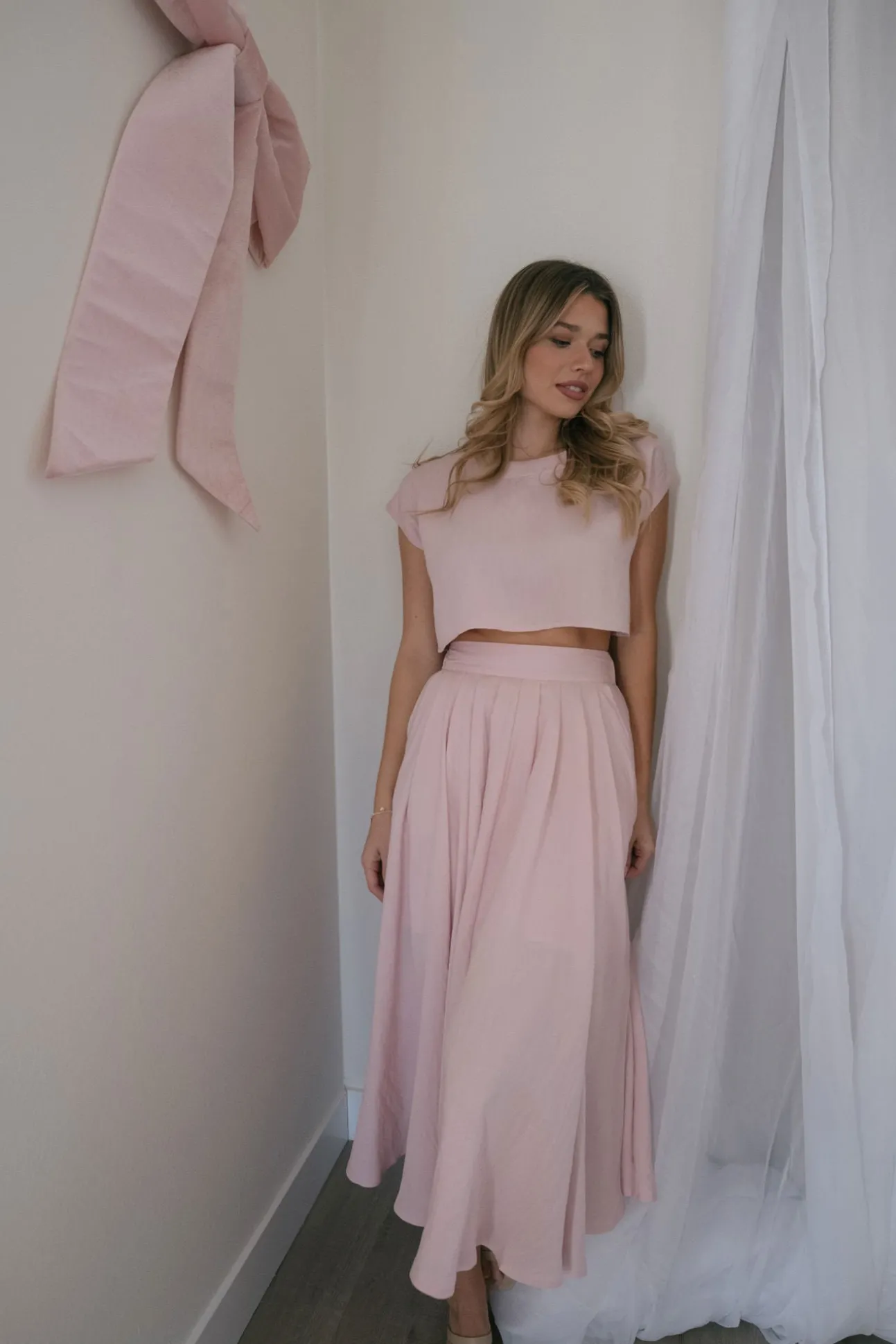 Noemi Two Piece Skirt Set