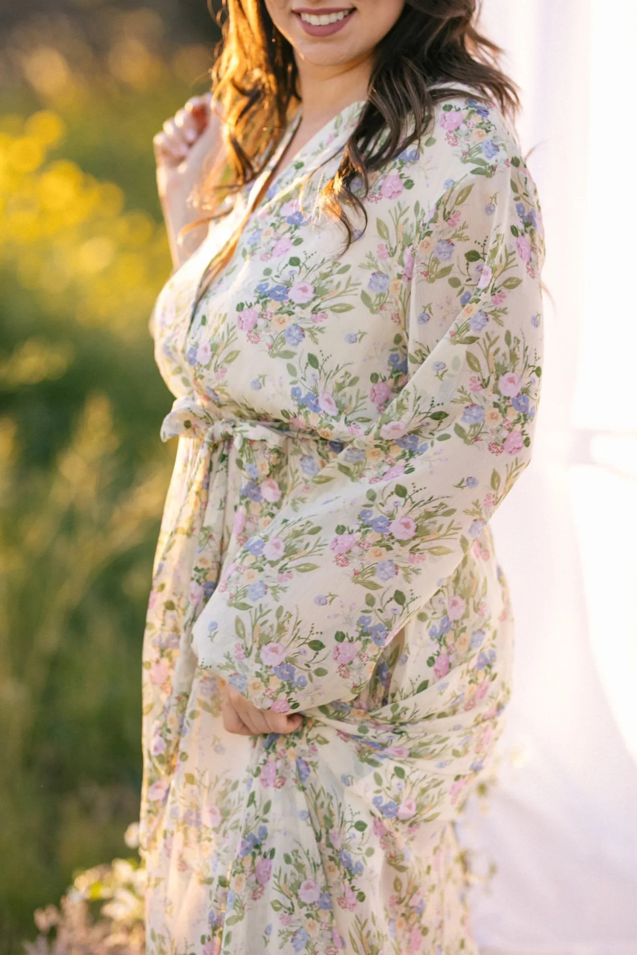 Norah Buttoned Maxi Dress