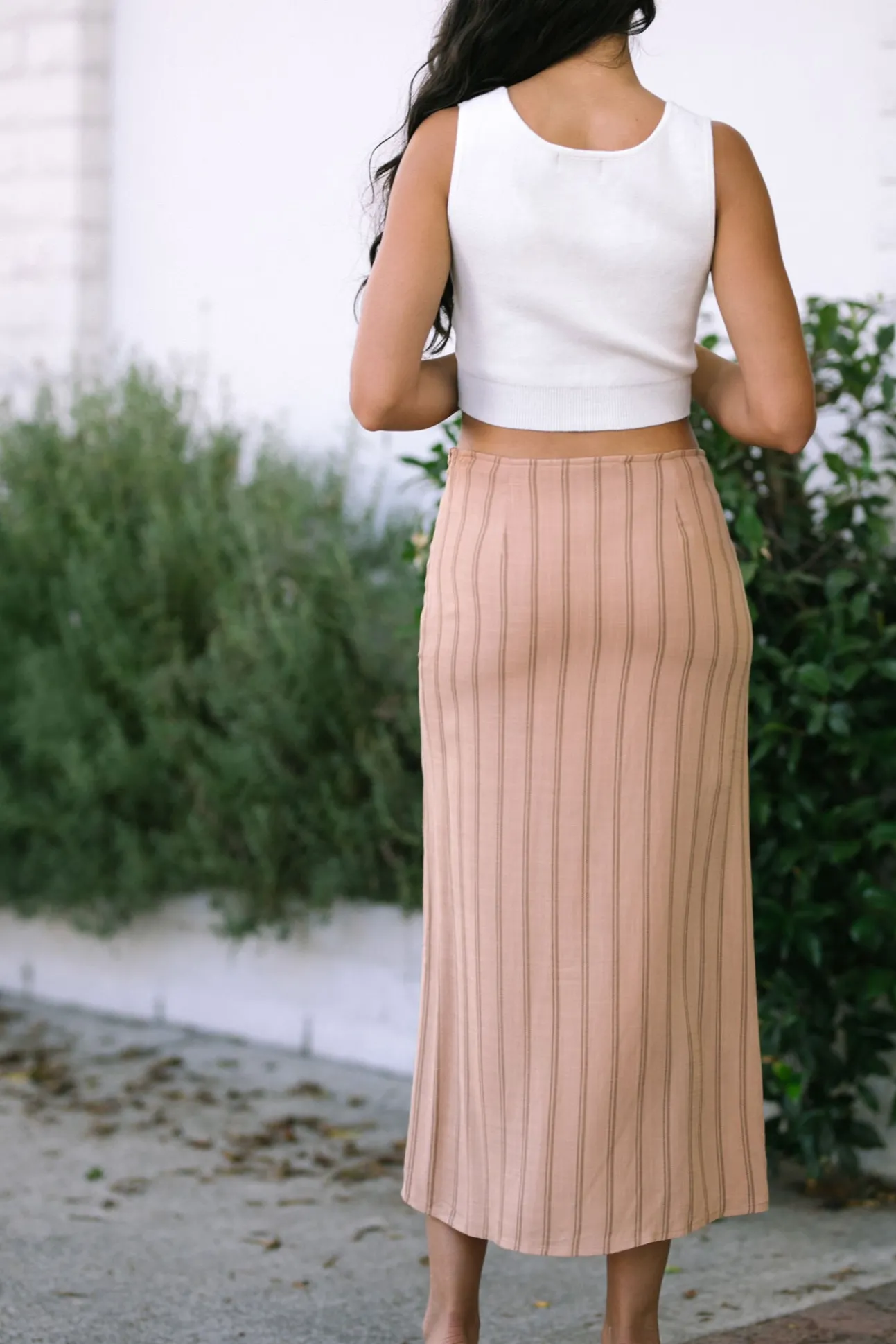 Norma Buttoned Sleeveless Tank