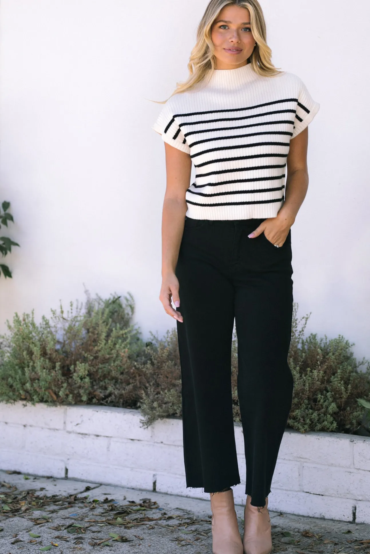 Penelope Funnel Neck Top