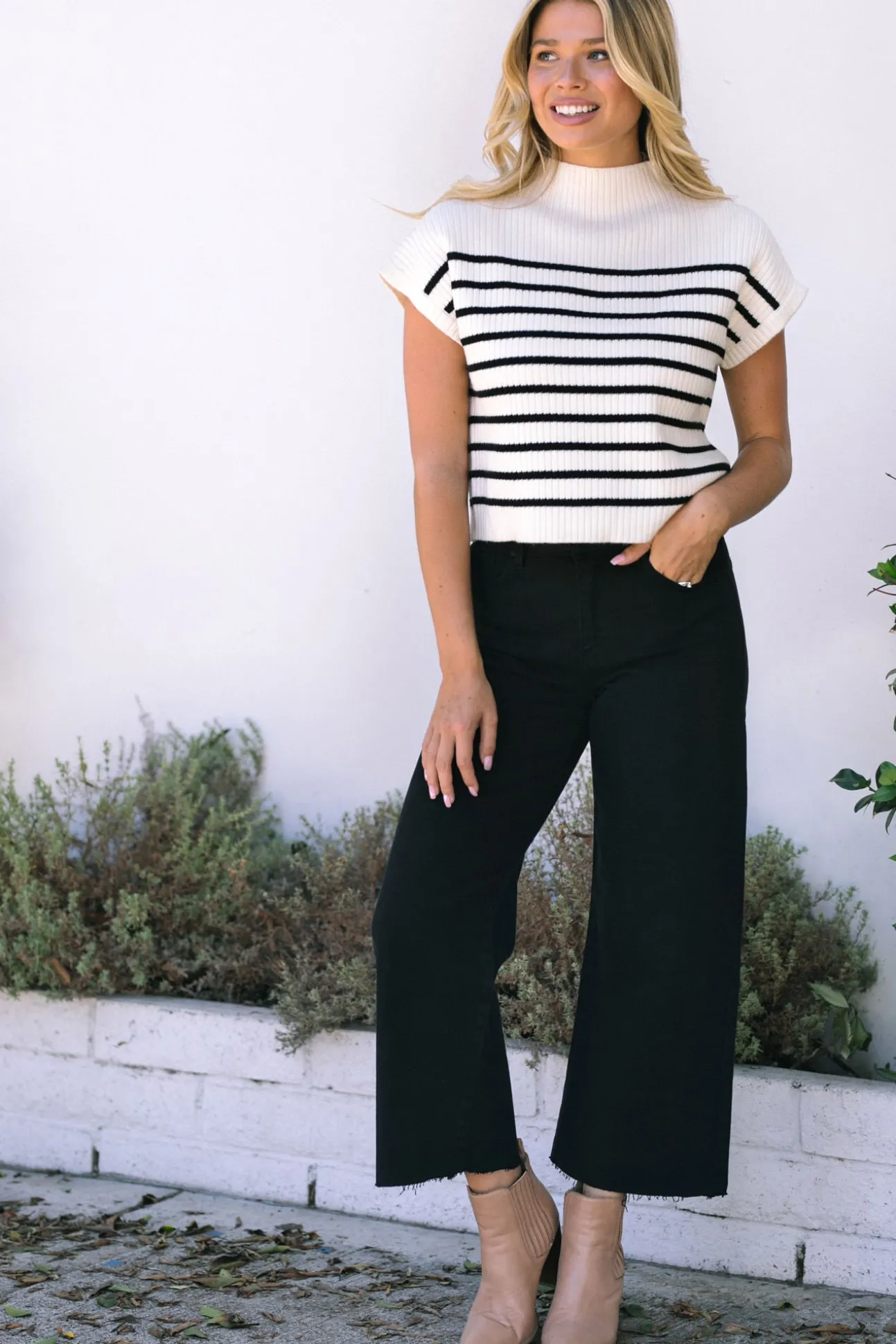 Penelope Funnel Neck Top