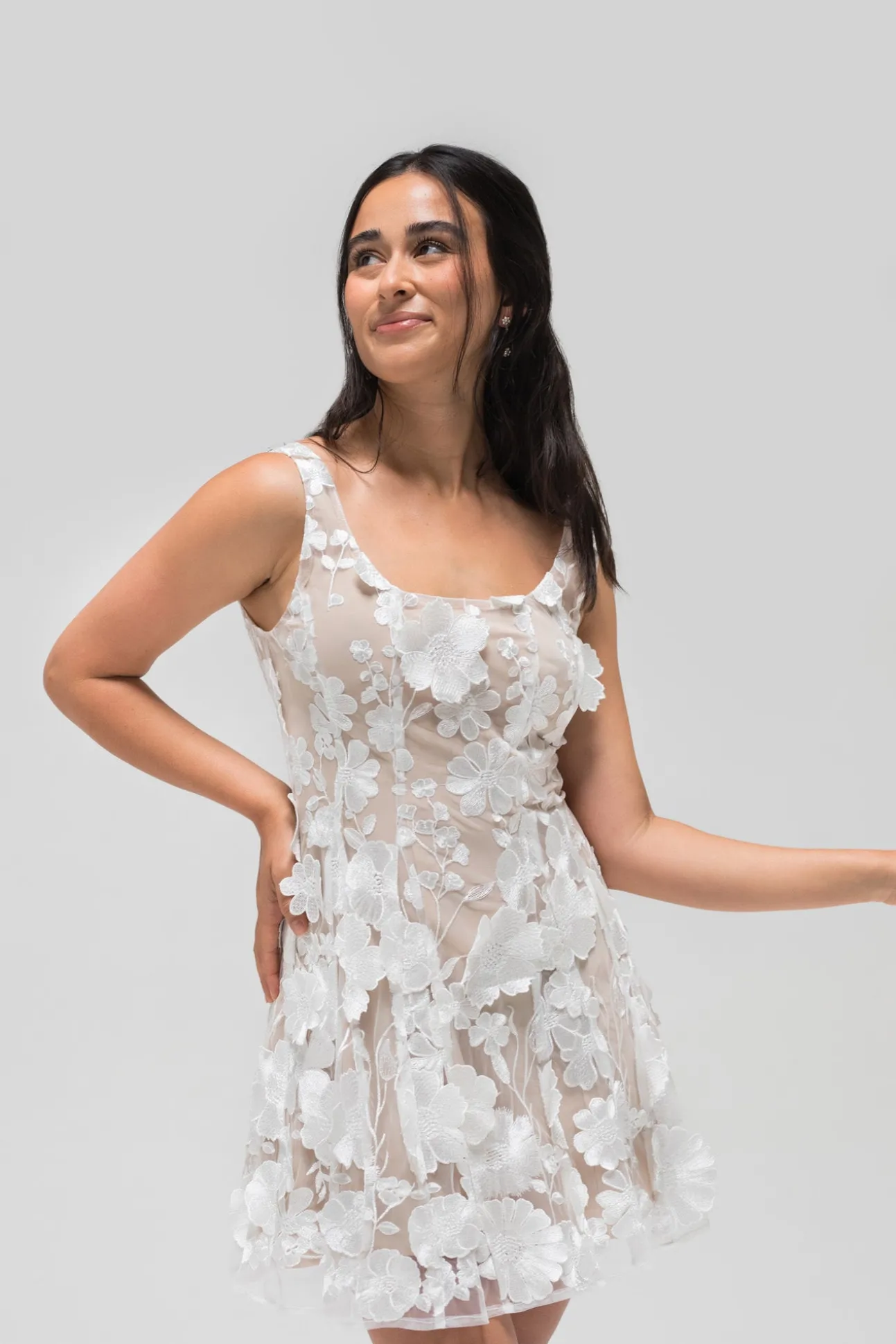 Portia Floral Mini Dress