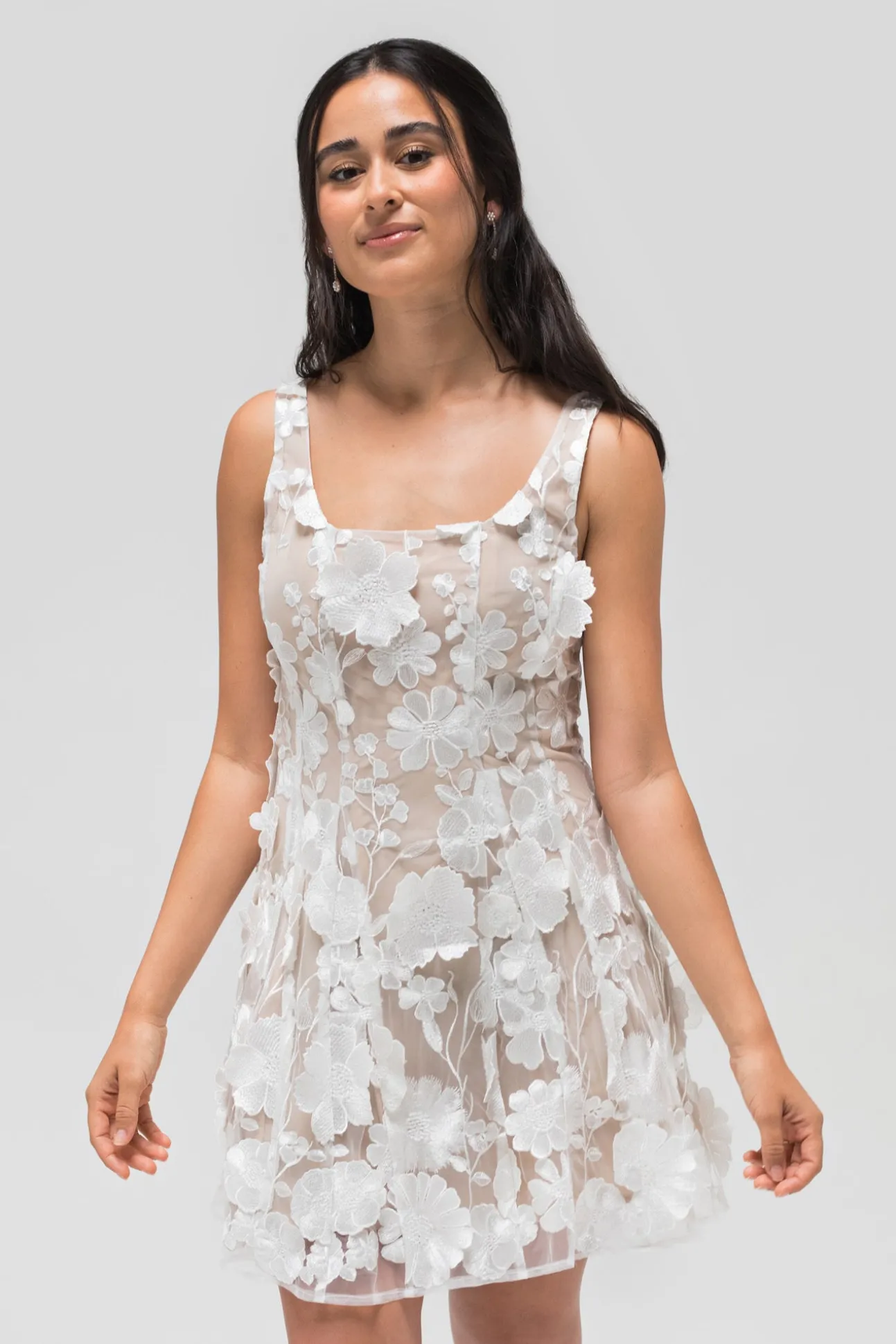 Portia Floral Mini Dress