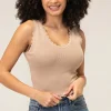 Rowan Scalloped Knit Tank