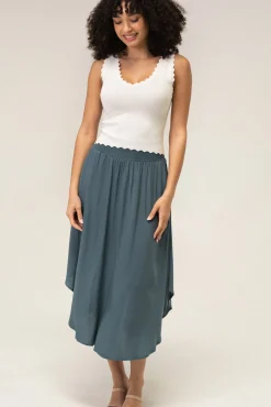Rowan Scalloped Knit Tank