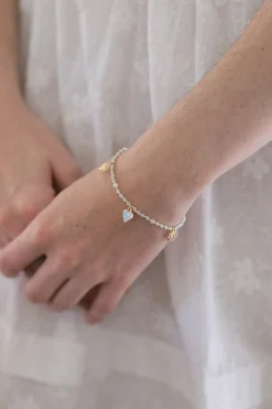 Roxie Charm Bead Stretch Bracelet