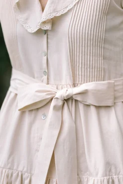Ruth Ruffle Collared Dress
