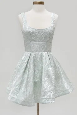 Selena Jacquard Mini Dress