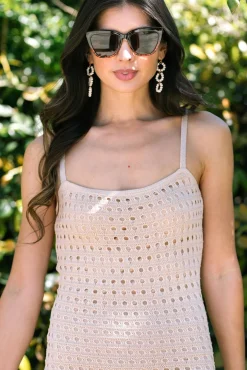 Shiloh Crochet Midi Dress