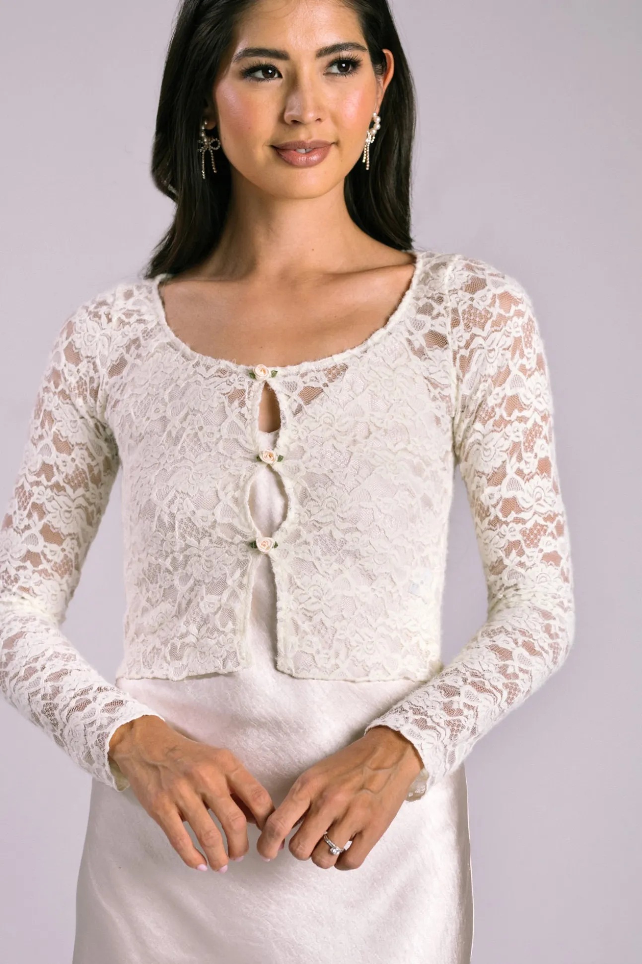 Sienna Sheer Lace Top