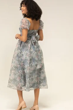 Sophia Floral Organza Dress