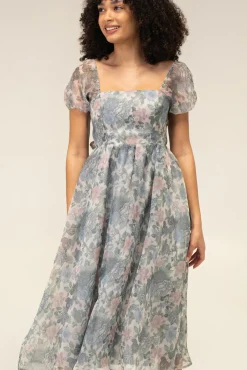 Sophia Floral Organza Dress
