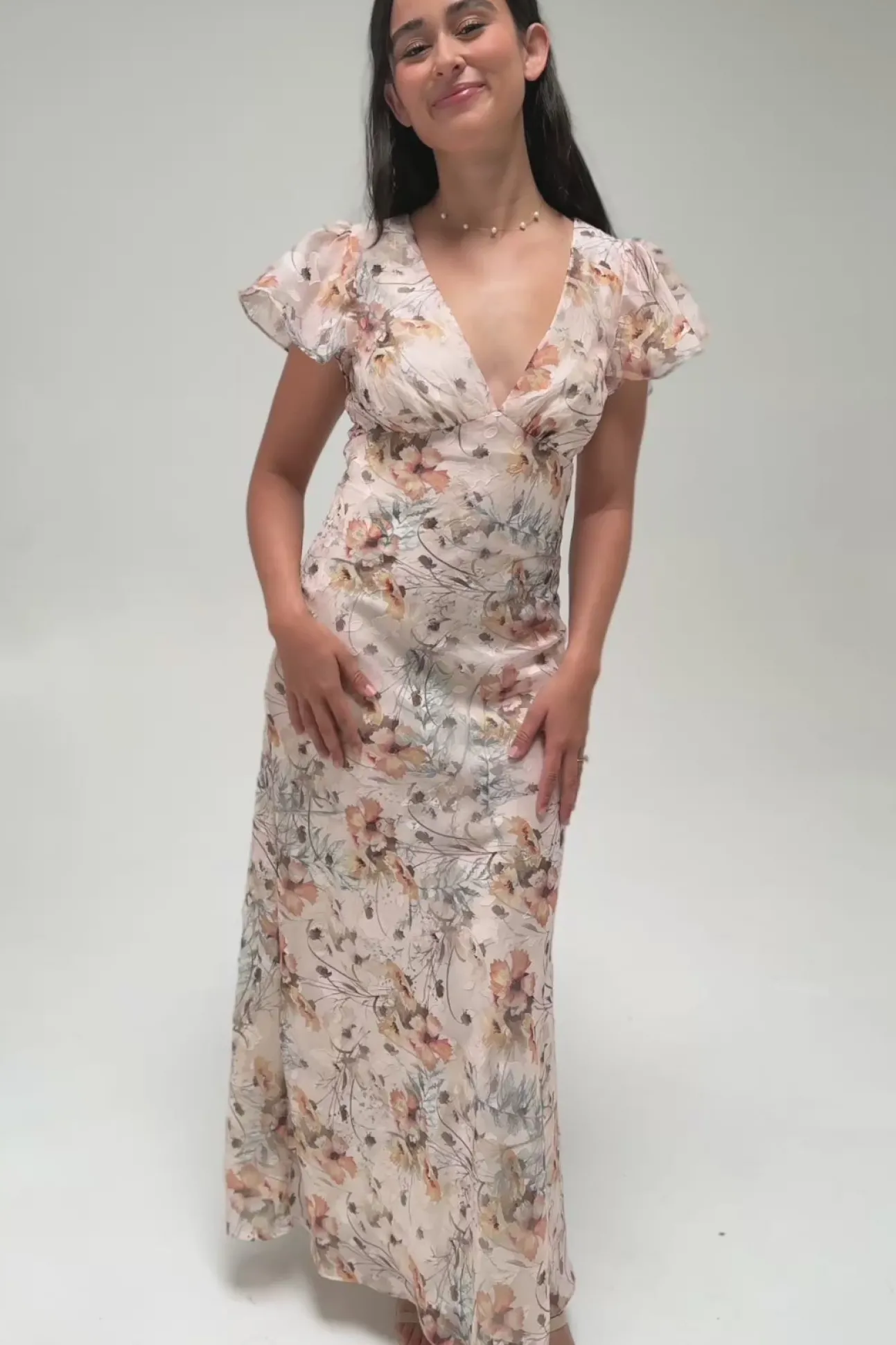 Stella Floral Maxi Dress