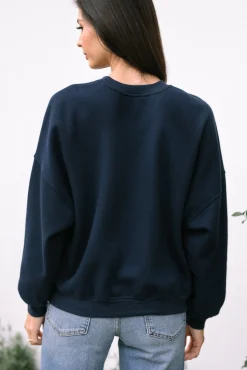 Tania Graphic Crewneck Sweatshirt
