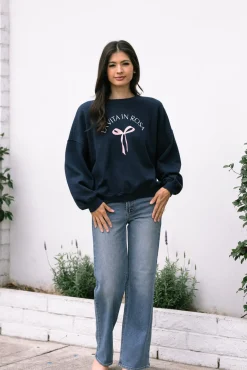 Tania Graphic Crewneck Sweatshirt