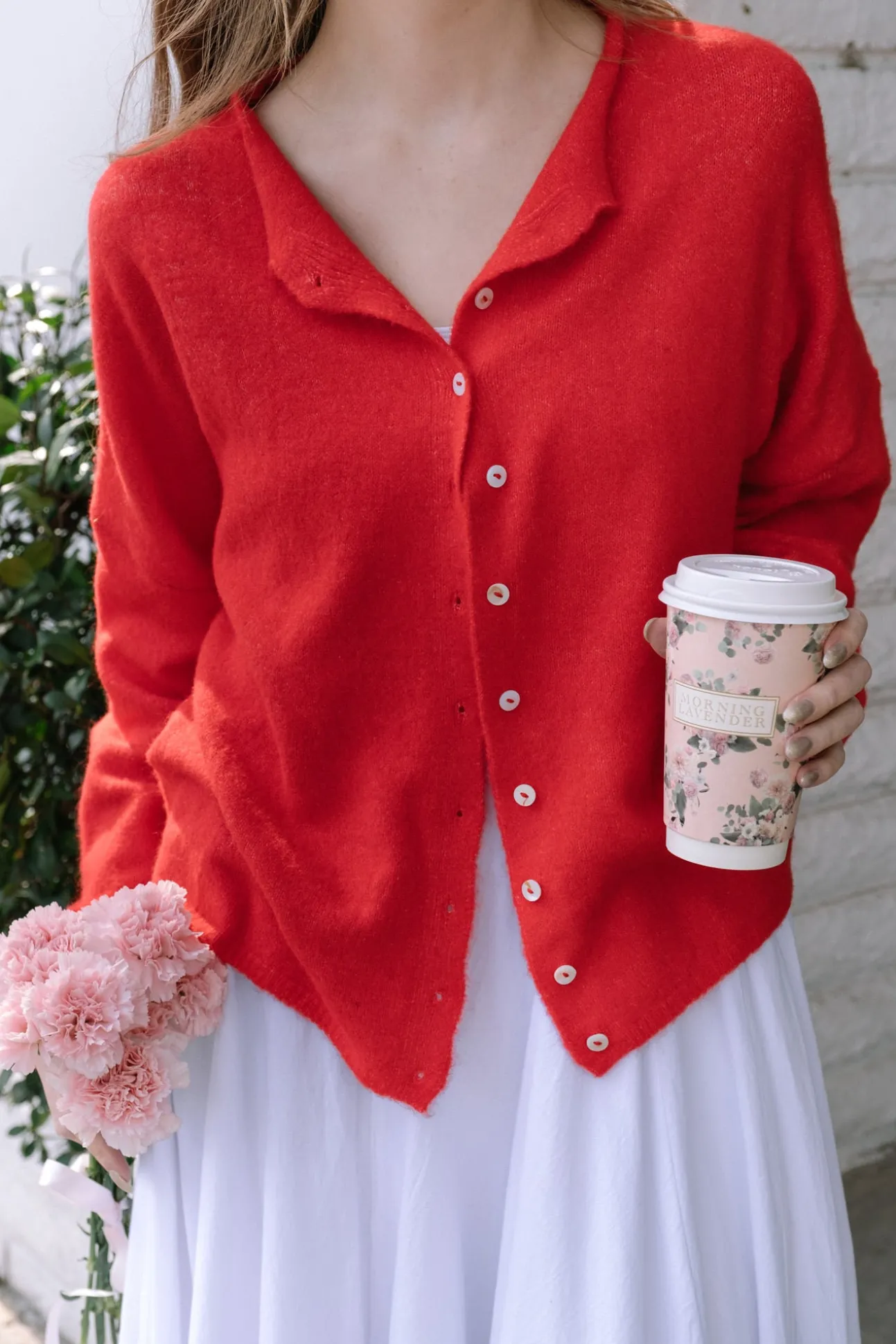 Tristen Buttoned Knit Cardigan