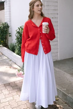 Tristen Buttoned Knit Cardigan