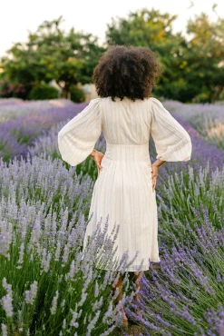 Valerie Buttoned Midi Dress