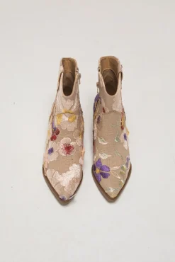 Wanda Floral Western Boot